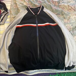 Black and Gray Men's shirt Jacket